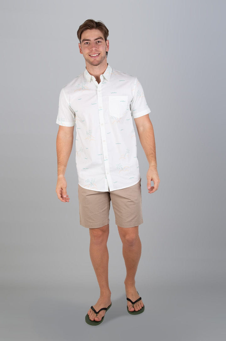 Endolito - Mens Button Up Lizzard apparel