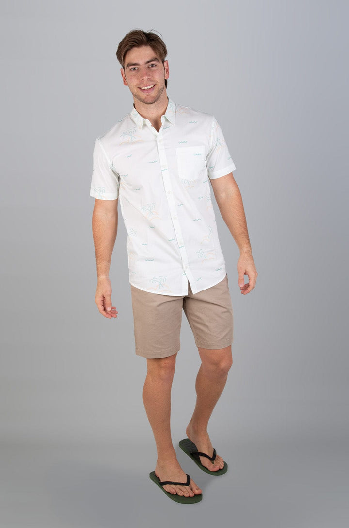 Endolito - Mens Button Up Lizzard apparel