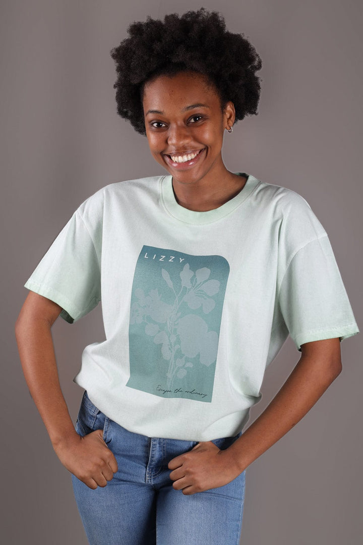 Euphrasia - Ladies S/S Tee Lizzard apparel Mint / XS