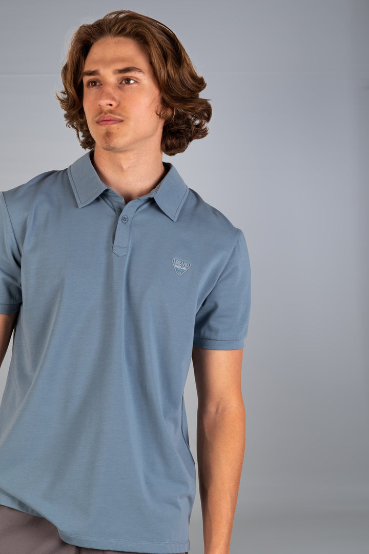 Fineas - Mens S/S Polo Lizzard apparel Lead / S