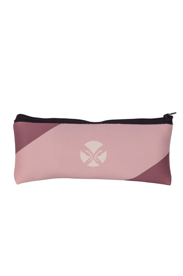 Fluorite - Pencil Case Neoprene Lizzard accessories Pink Abstract Floral / One Size