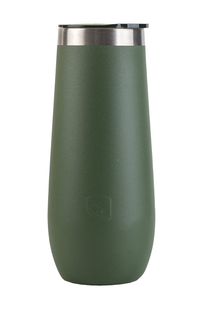 Flute - 270Ml Lizzard flask Olive / One Size