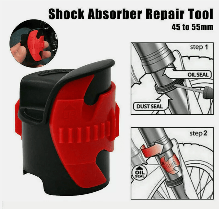 Fork Oil Seal Cleaner Lizzard bike Orange / Qty