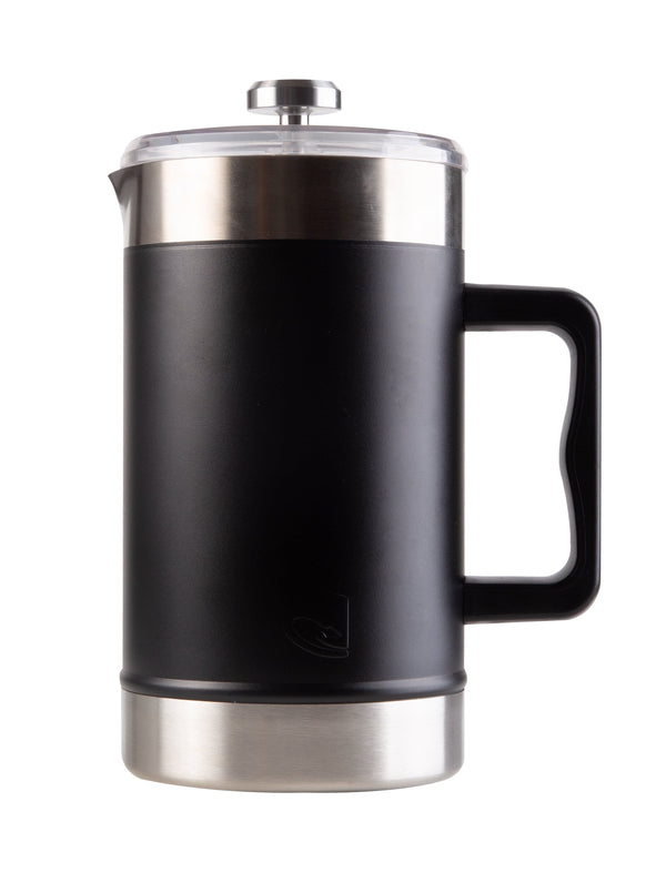 French Press 1.6L Lead Free Lizzard flask Black / One Size