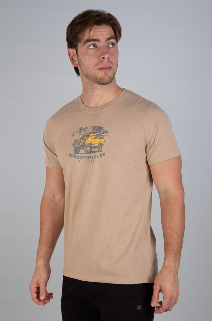 Gerry  Pack  - Mens S/S Tee Lizzard apparel