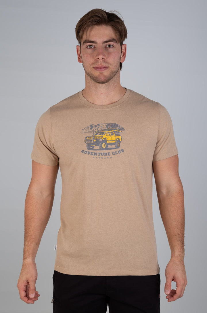 Gerry  Pack  - Mens S/S Tee Lizzard apparel