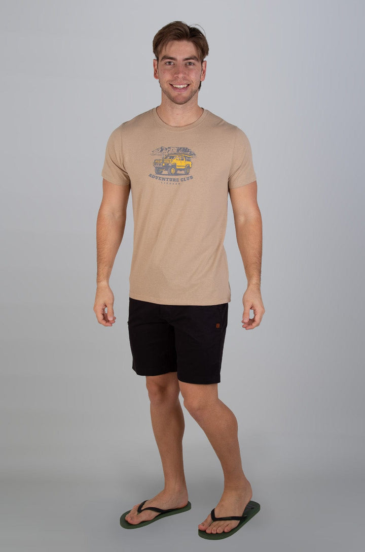 Gerry  Pack  - Mens S/S Tee Lizzard apparel