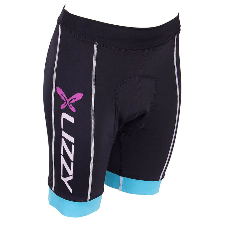 Ghita - Ladies Cycling Short Italy Seat Pad Lizzard accessories Black / M