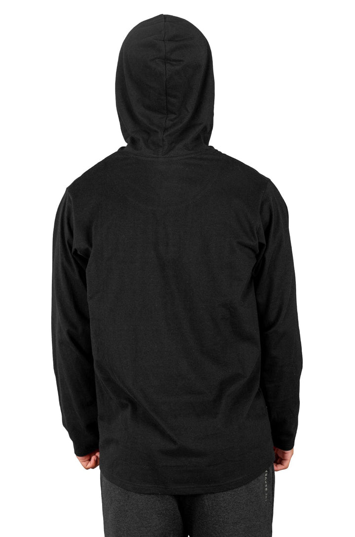 Gibbsite- Mens L/S Hooded Tee Lizzard apparel