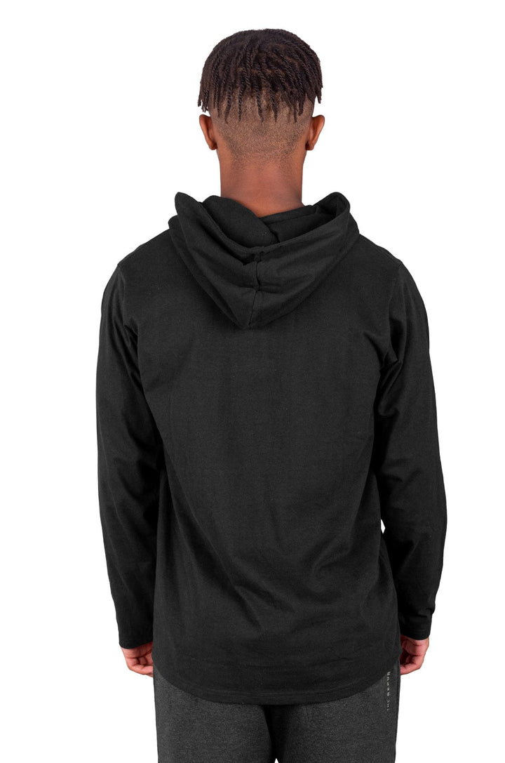 Gibbsite- Mens L/S Hooded Tee Lizzard apparel