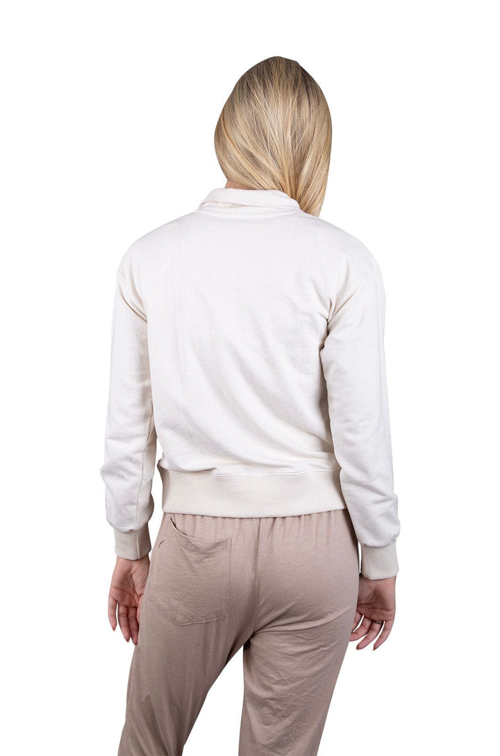 Glenora - Ladies 1/2 Zip Pullover Lizzard apparel