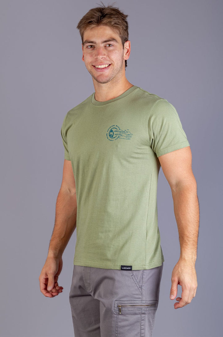 Groto - Mens S/S Tee Lizzard apparel