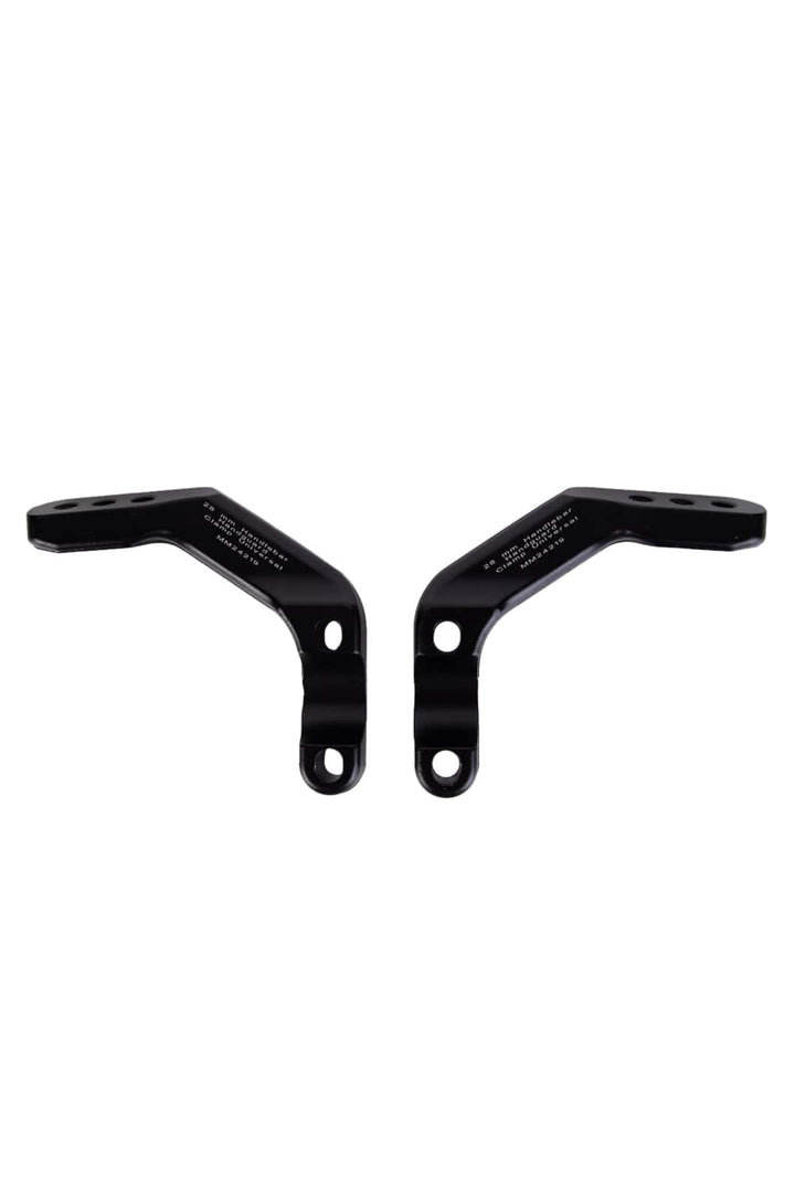 Handlebar Handguard Clamp Universal 28Mm Lizzard bike Black / One Size