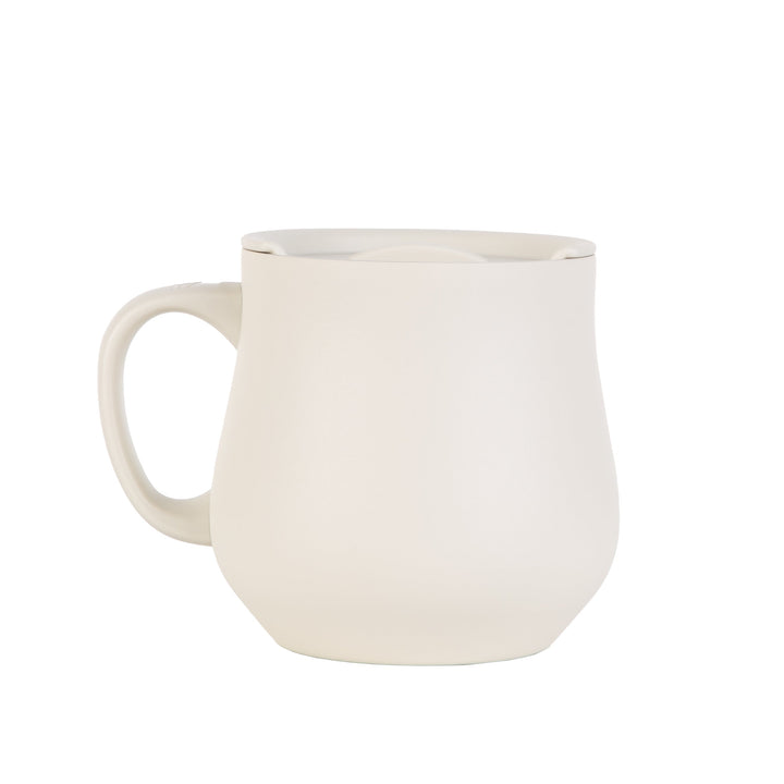 Hearth Mug 380Ml Ceramic Coated Inner, Lead Free Lizzard flask Froth / One Size