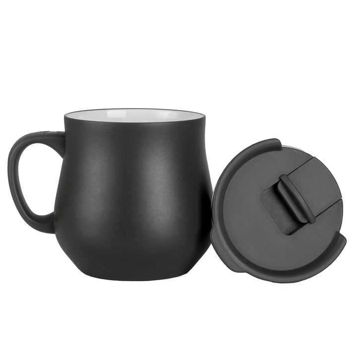 Hearth Mug 380Ml Ceramic Coated Inner, Lead Free Lizzard flask