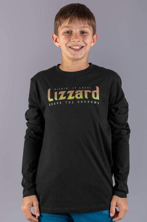 Hev - Teen Boys L/S Tee Lizzard apparel