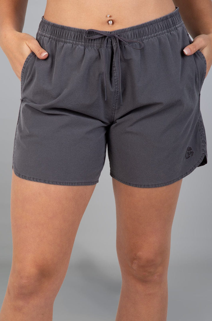 Hilaire - Ladies Boardshorts Lizzard apparel Charcoal / XS
