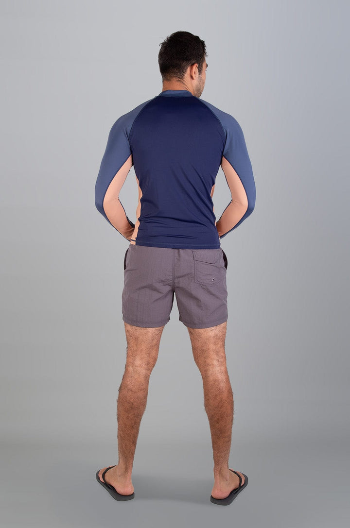Hommus - Mens L/S Rashie Lizzard swimwear lycra