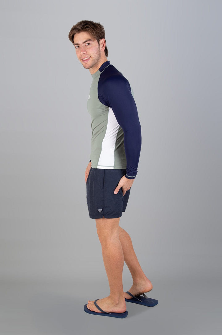 Hommus - Mens L/S Rashie Lizzard swimwear lycra