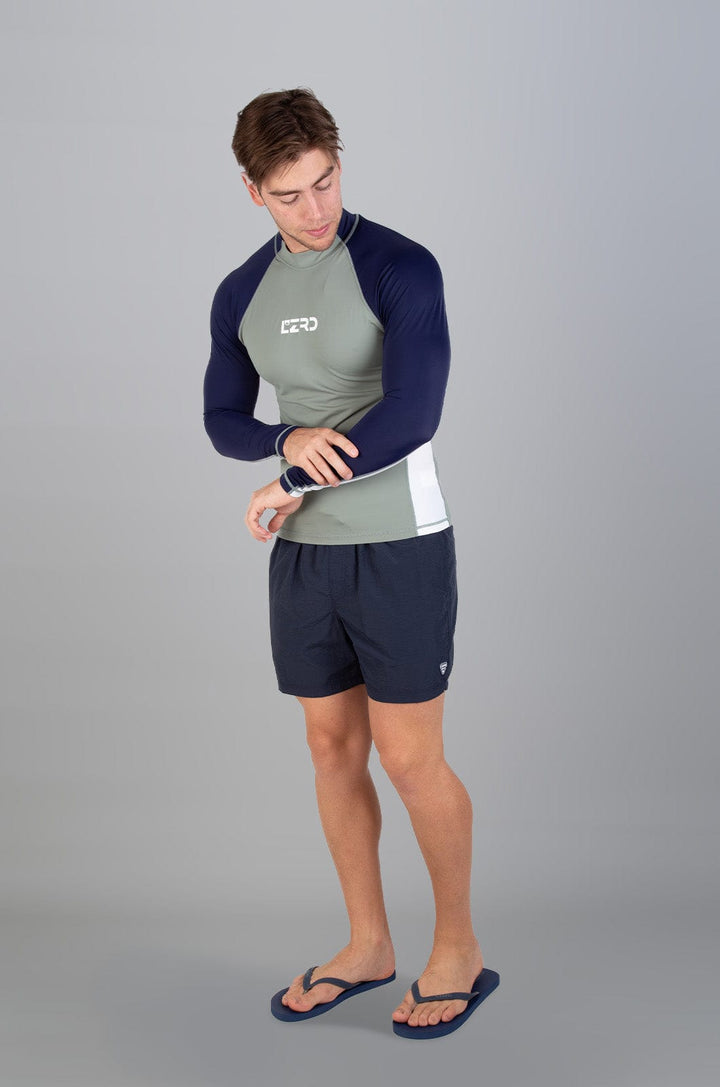 Hommus - Mens L/S Rashie Lizzard swimwear lycra