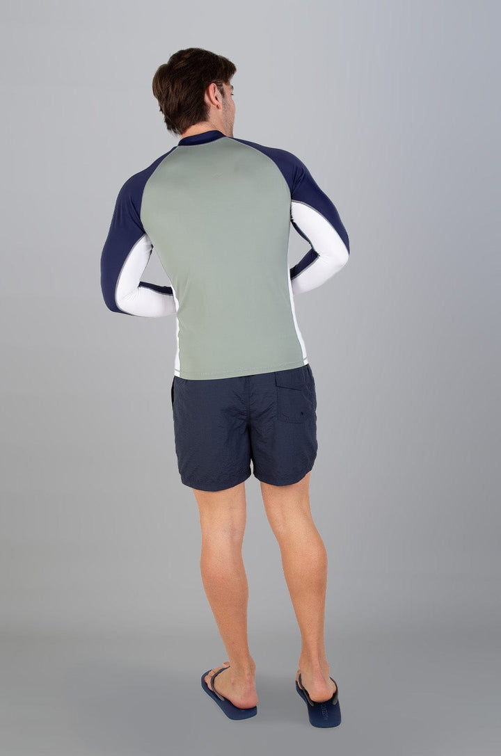 Hommus - Mens L/S Rashie Lizzard swimwear lycra