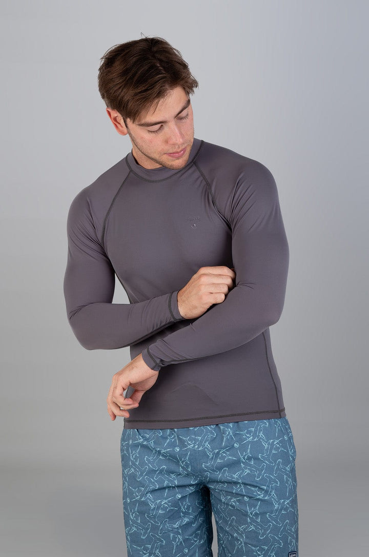 Hume - Mens L/S Rashie Lizzard swimwear lycra