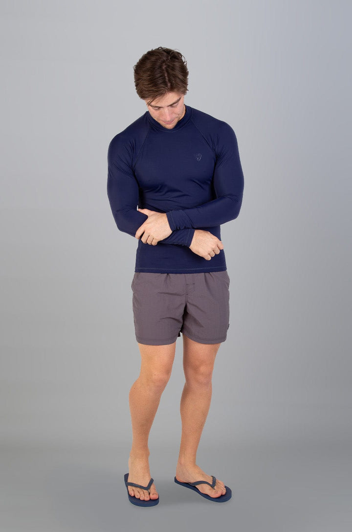 Hume - Mens L/S Rashie Lizzard swimwear lycra