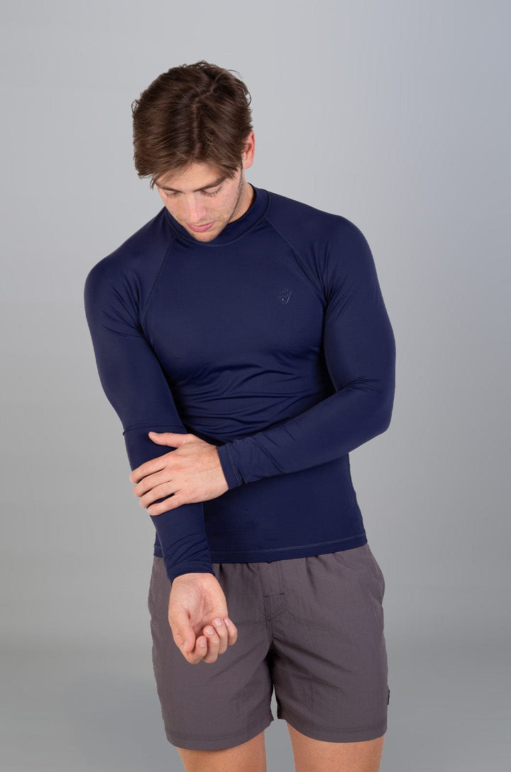 Hume - Mens L/S Rashie Lizzard swimwear lycra