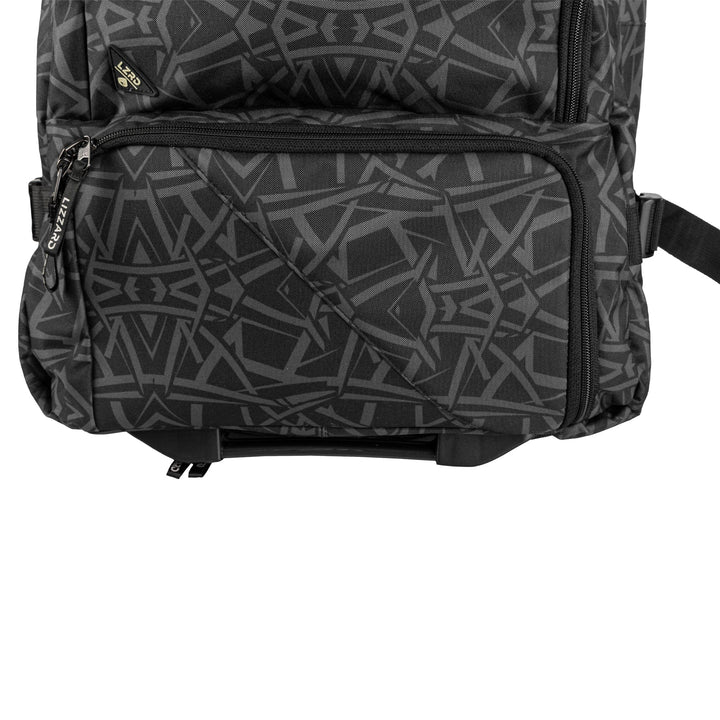 Huron - Mens 97L Trolley Bag Lizzard accessories Black Geometric / One Size