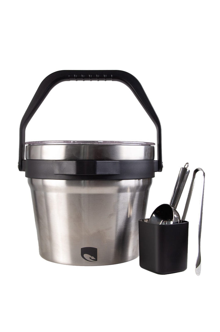 Ice Bucket 7L Lizzard flask Silver / One Size
