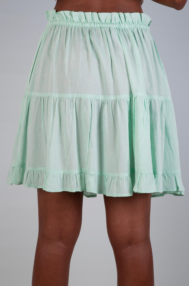 Ileana - Ladies Tiered Skirt Lizzard apparel