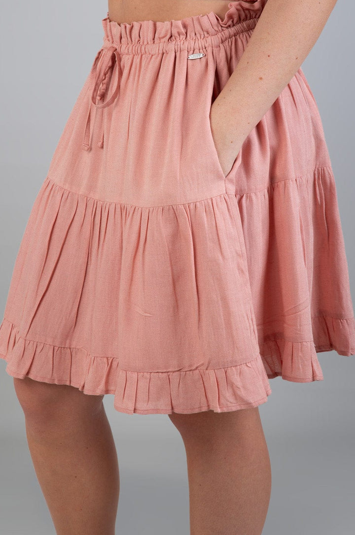 Ileana - Ladies Tiered Skirt Lizzard apparel