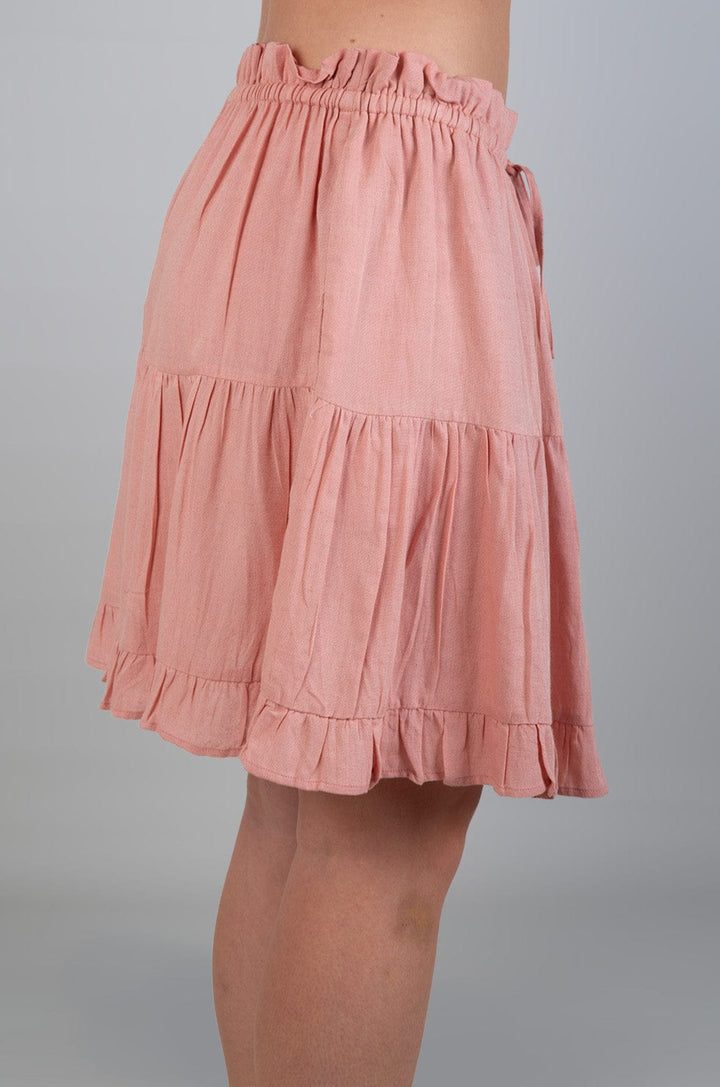 Ileana - Ladies Tiered Skirt Lizzard apparel