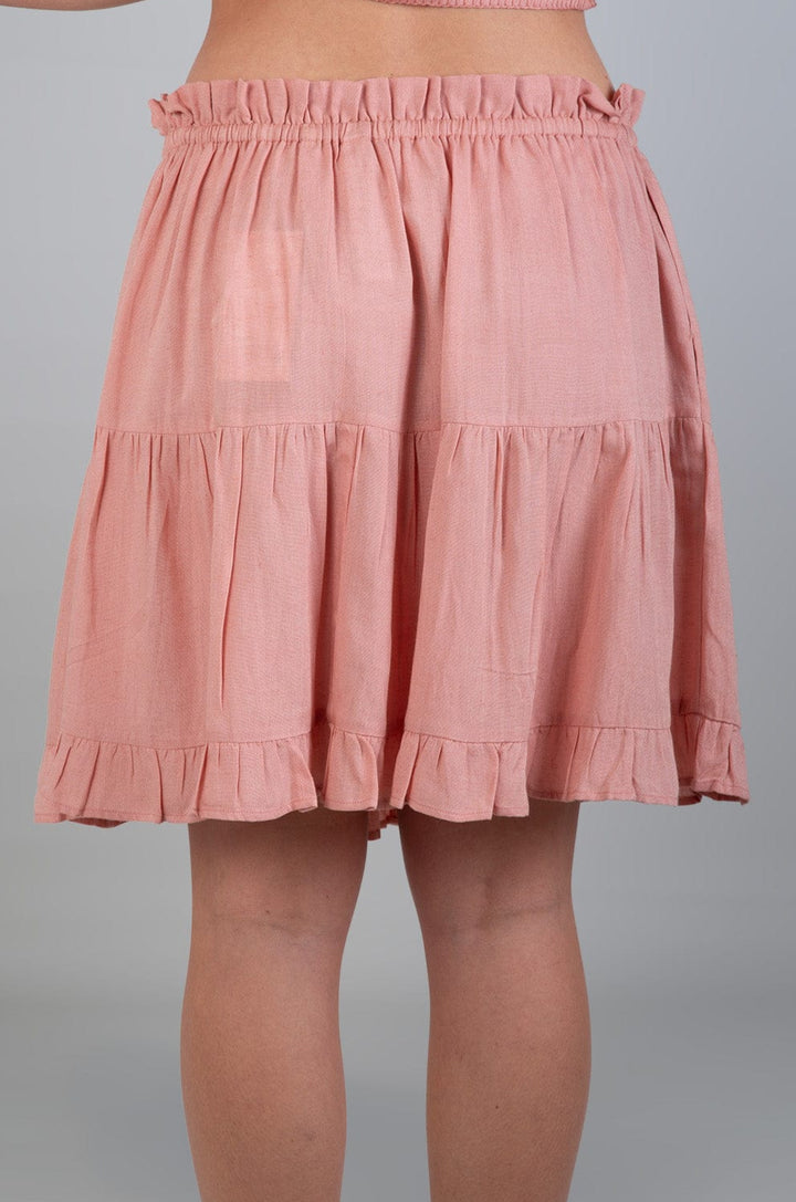 Ileana - Ladies Tiered Skirt Lizzard apparel