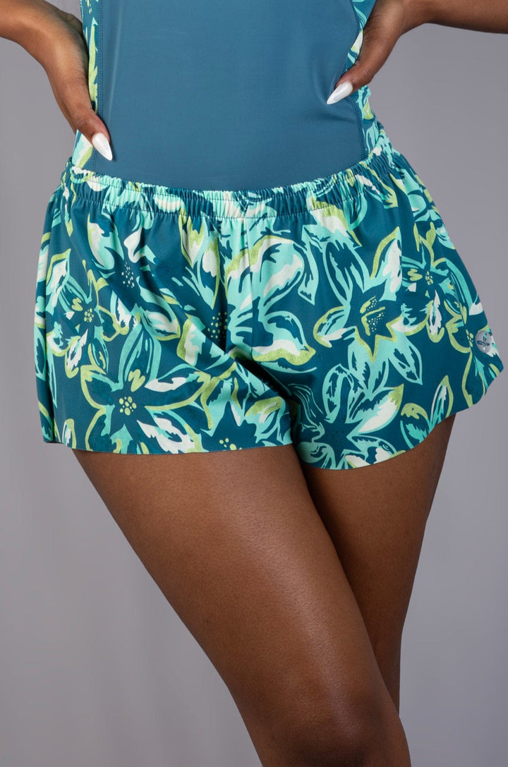 Indra - Ladies Boardshorts Lizzard swimwear lycra