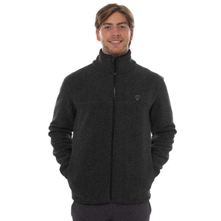 Jackton 24- Mens Zip Thru Lizzard apparel Black / S