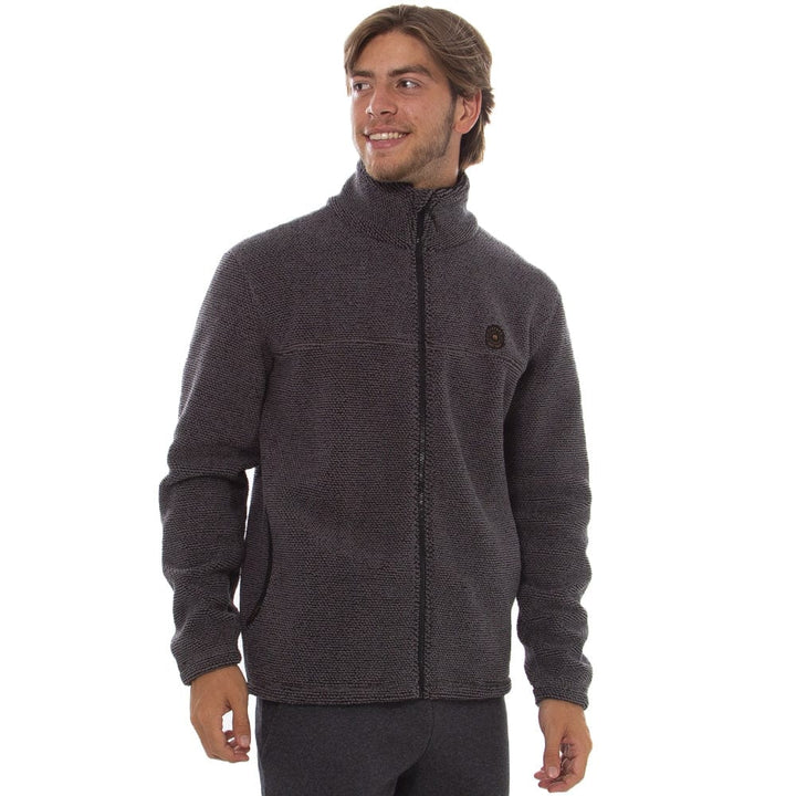 Jackton 24- Mens Zip Thru Lizzard apparel Charcoal / S