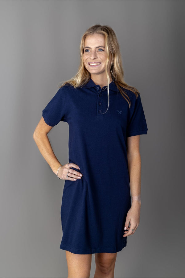 Jaequlin - Ladies Dress Lizzard apparel Naval Navy / XS