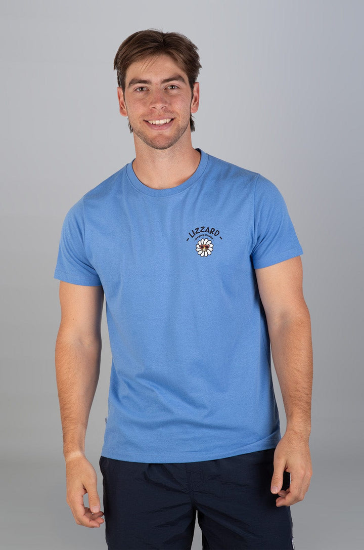 Jaziel - Mens S/S Tee Lizzard apparel Blue / XS