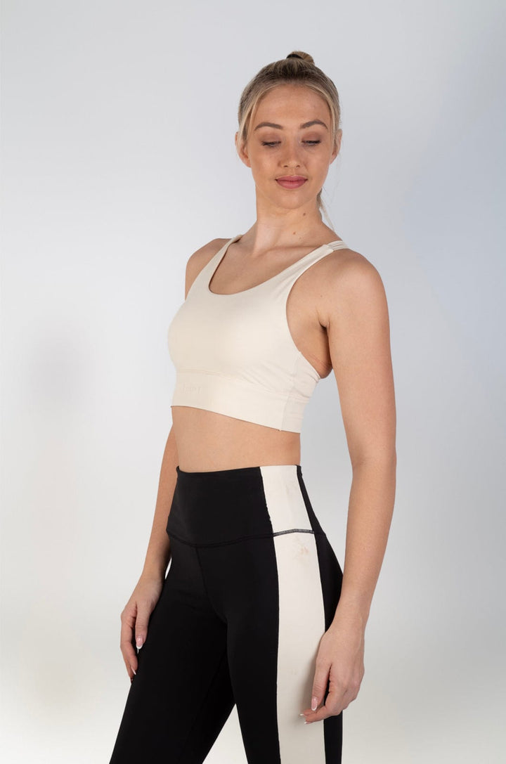 Julien - Ladies Athletic Sport Bra Lizzard apparel Cloud / XS