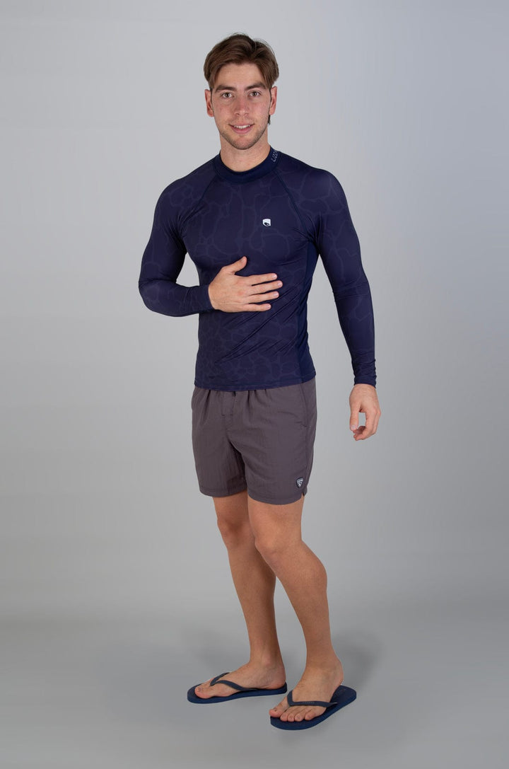 Kadow - Mens L/S Rashie Lizzard swimwear lycra