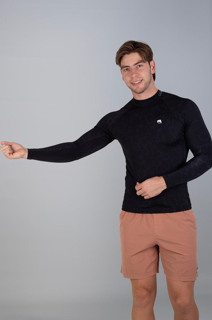 Kadow - Mens L/S Rashie Lizzard swimwear lycra