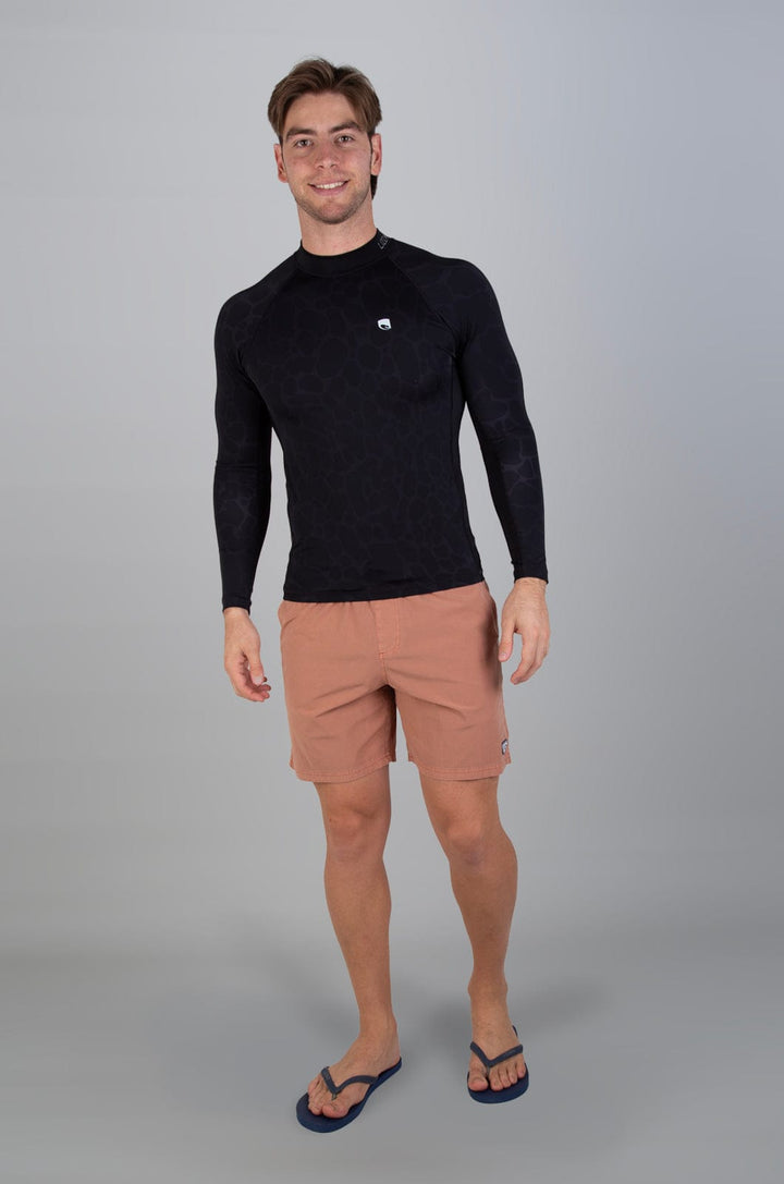 Kadow - Mens L/S Rashie Lizzard swimwear lycra