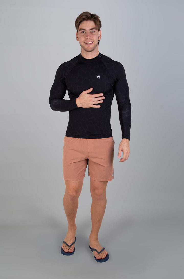 Kadow - Mens L/S Rashie Lizzard swimwear lycra