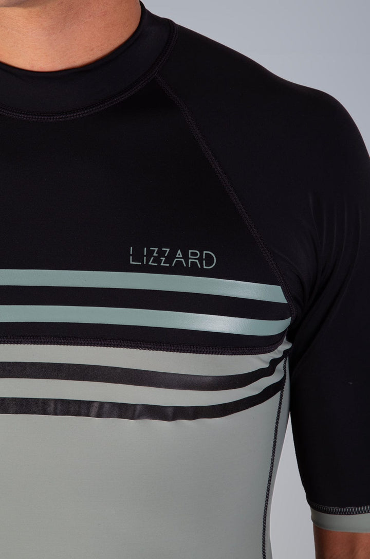 Kalwin - Mens S/S Rashie Lizzard swimwear lycra