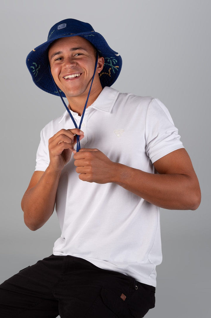 Kaspian - Mens Hat Lizzard accessories Island / S