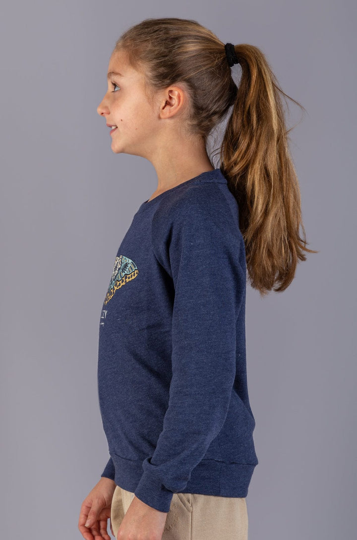 Kimberlite - Teen Girls L/S Crew Neck Lizzard apparel