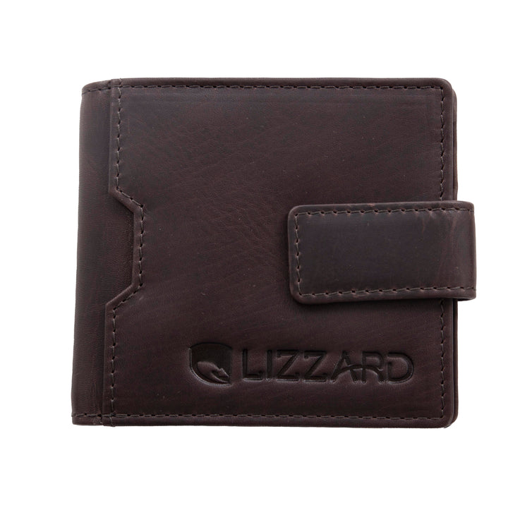 Kwaduma 25 - Leather Wallet Lizzard accessories Dark Brown / One Size