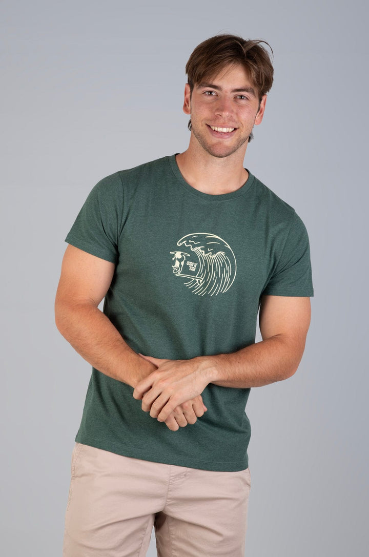 Kylen - Mens S/S Tee Lizzard apparel Green / XS
