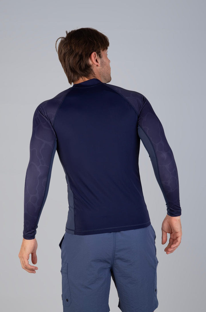 Larctio - Mens L/S Rashie Lizzard swimwear lycra